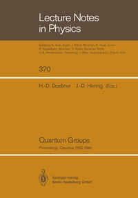 Enlarge image Cover: Quantum Groups - Springer