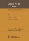 Cover: Variability of Active Galaxies - Springer