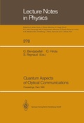 Cover: Quantum Aspects of Optical Communications - Springer