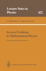 Cover: Inverse Problems in Mathematical Physics - Springer