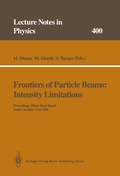 Cover: Frontiers of Particle Beams: Intensity Limitations - Springer