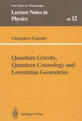 Cover: Quantum Gravity, Quantum Cosmology and Lorentzian Geometries - Springer