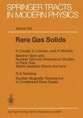 Cover: Rare Gas Solids - Springer