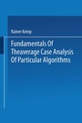 Cover: Fundamentals of the Average Case Analysis of Particular Algorithms - Vieweg+Teubner Verlag