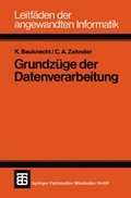 Cover: Grundz&uuml;ge der Datenverarbeitung - Vieweg+Teubner Verlag