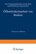 Cover: &Ouml;ffentlichkeitsarbeit von Banken - Deutscher Universit&auml;tsverlag