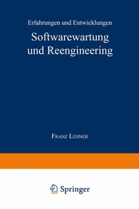 Enlarge image Cover: Softwarewartung und Reengineering - Deutscher Universitätsverlag