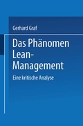 Cover: Das Ph&auml;nomen Lean Management - Deutscher Universit&auml;tsverlag