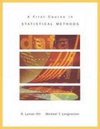 Enlarge image Cover: A First Course in Statistical Methods (with CD-ROM) - Brooks/Cole
