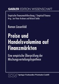 Bild: Preise und Handelsvolumina auf Finanzm&auml;rkten - Deutscher Universit&auml;tsverlag