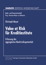 Cover: Value at Risk f&uuml;r Kreditinstitute - Deutscher Universit&auml;tsverlag