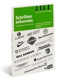 Cover: Schriften erkennen - Verlag Hermann Schmidt
