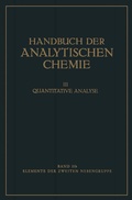 Cover: Elemente der Zweiten Nebengruppe - Springer