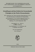 Cover: Grundfragen auf dem Gebiete der Geomechanik / Principles in the Field of Geomechanics - Springer