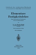Cover: Elementare Festigkeitslehre - Springer