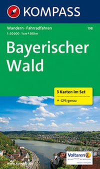 Abbildung von: Bayerischer Wald - KOMPASS-Karten