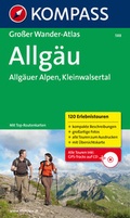 Cover: Allg&auml;u - Allg&auml;uer Alpen - Kleinwalsertal - KOMPASS-Karten