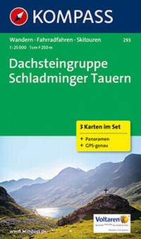 Abbildung von: Dachsteingruppe - Schladminger Tauern - KOMPASS-Karten