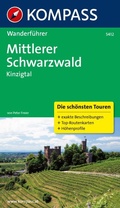 Cover: KOMPASS Wanderf&uuml;hrer Mittlerer Schwarzwald, Kinzigtal - KOMPASS-Karten