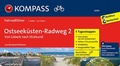 Cover: KOMPASS Fahrradf&uuml;hrer Ostseek&uuml;sten-Radweg 2, von L&uuml;beck nach Stralsund - KOMPASS-Karten