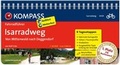 Cover: KOMPASS Fahrradf&uuml;hrer Isarradweg von Mittenwald nach Deggendorf - KOMPASS-Karten