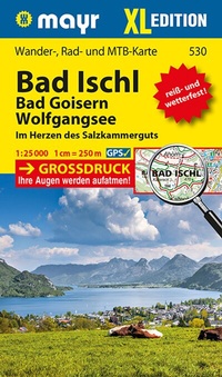 Bild vergrößern Bild: Mayr Wanderkarte Bad Ischl - Bad Goisern - Wolfgangsee XL 1:25.000 - WALTER MAYR VERLAG