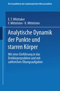 Cover: Analytische Dynamik der Punkte und Starren K&ouml;rper - Springer