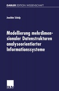 Cover: Modellierung mehrdimensionaler Datenstrukturen analyseorientierter Informationssysteme - Deutscher Universit&auml;tsverlag
