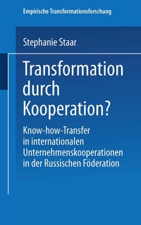 Enlarge image Cover: Transformation durch Kooperation? - Deutscher Universitätsverlag
