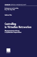 Cover: Controlling in Virtuellen Netzwerken - Deutscher Universit&auml;tsverlag