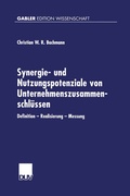 Cover: Synergie- und Nutzungspotenziale von Unternehmenszusammenschl&uuml;ssen - Deutscher Universit&auml;tsverlag