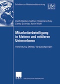 Cover: Mitarbeiterbeteiligung in kleinen und mittleren Unternehmen - Deutscher Universit&auml;tsverlag