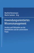 Cover: Anwendungsorientiertes Wissensmanagement - Deutscher Universit&auml;tsverlag