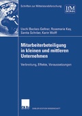 Cover: Mitarbeiterbeteiligung in kleinen und mittleren Unternehmen - Deutscher Universit&auml;tsverlag