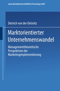 Abbildung von: Marktorientierter Unternehmenswandel - Deutscher Universitätsverlag