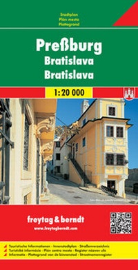 Abbildung von: Preßburg - Bratislava - Freytag-Berndt und ARTARIA