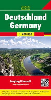 Abbildung von: Deutschland, Autokarte 1:700.000, freytag & berndt - Freytag-Berndt und ARTARIA