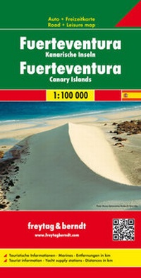 Abbildung von: Fuerteventura - Kanarische Inseln, Autokarte 1:100.000 - Freytag-Berndt und ARTARIA