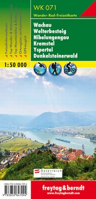 Abbildung von: WK 071 Wachau - Welterbesteig - Nibelungengau - Kremstal - Yspertal - Dunkelsteinerwald, Wanderkarte 1:50.000 - Freytag-Berndt und ARTARIA