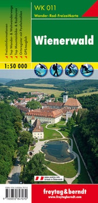 Abbildung von: Wienerwald, Wanderkarte 1:50.000, WK 011 - Freytag-Berndt und ARTARIA