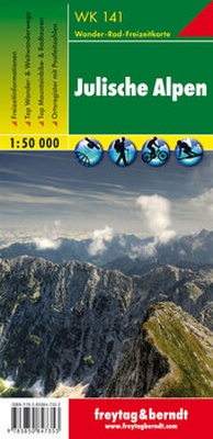 Abbildung von: WK 141 Julische Alpen, Wanderkarte 1:50.000 - Freytag-Berndt und ARTARIA