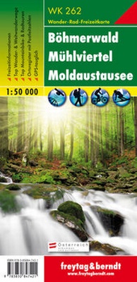 Abbildung von: WK 262 Böhmerwald - Mühlviertel - Moldaustausee, Wanderkarte 1:50.000 - Freytag-Berndt und ARTARIA