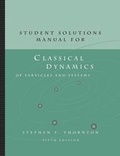 Cover: Student Solutions Manual for Thornton/Marion's Classical Dynamics of Particles and Systems, 5th - Brooks/Cole