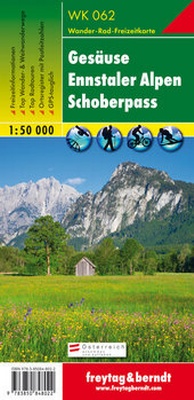 Abbildung von: WK 062 Gesäuse - Ennstaler Alpen - Schoberpass, Wanderkarte 1:50.000 - Freytag-Berndt und ARTARIA