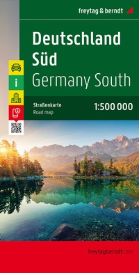 Abbildung von: Deutschland Süd, Straßenkarte 1:500.000, freytag & berndt - Freytag-Berndt und ARTARIA