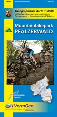 Abbildung von: Mountainbikepark Pfälzerwald (R) - Landesamt für Vermessung und Geobasisinformation Rheinland-Pfalz