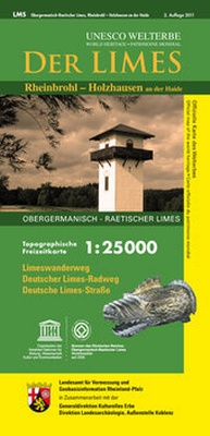 Abbildung von: Der Limes (WR), Obergermanisch-Raetischer Limes, Rheinbrohl - Holzhausen an der Haide - Landesamt für Vermessung und Geobasisinformation Rheinland-Pfalz