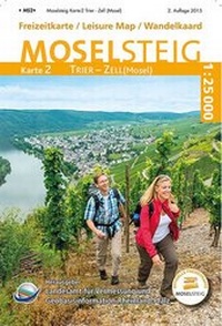 Abbildung von: Moselsteig Karte 2 (WR) - Landesamt für Vermessung und Geobasisinformation Rheinland-Pfalz