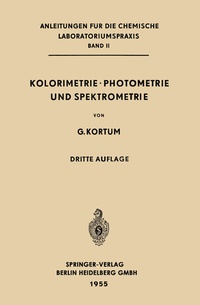 Abbildung von: Kolorimetrie · Photometrie und Spektrometrie - Springer
