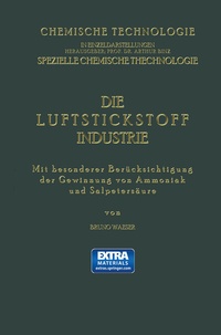 Abbildung von: Die Luftstickstoff-Industrie - Springer